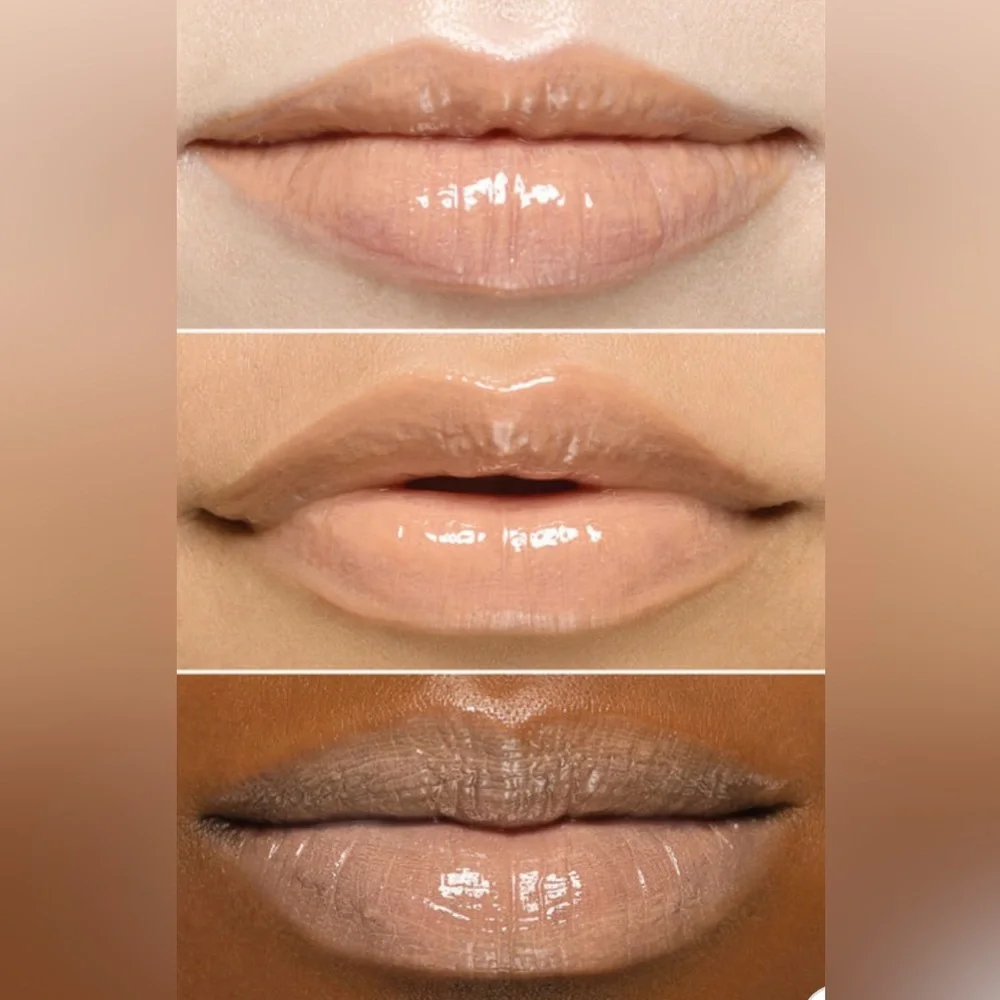 NWT Mary Kay Unlimited Lip Gloss SOFT NUDE Pearl Finish Shine Neutral Tan Cream